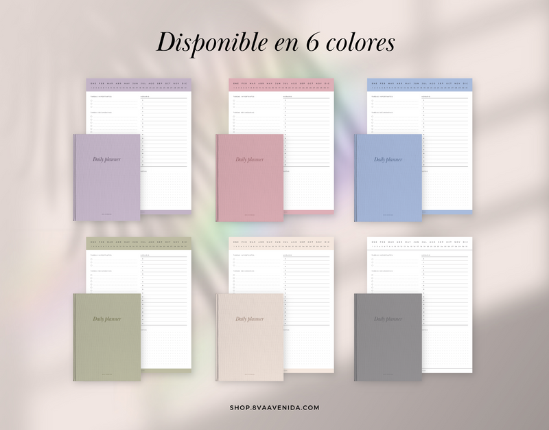 Daily Planner digital 8va Avenida Shop Daily planner digital 8va avenida shop
